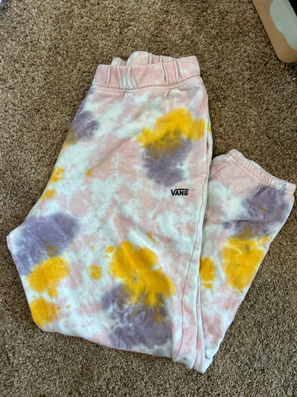 Vans tie dye joggers sweatpants large - Picture 4 of 5